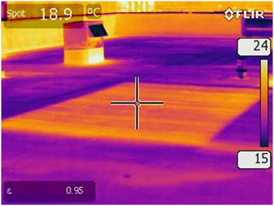 Service d'inspection de toiture par thermographie